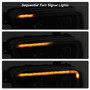 Spyder 9039256 - xTune Toyota Tacoma 16-18 DRL Light Bar Projector Headlights - Black PRO-JH-TTA16-LBDRL-BK