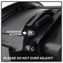 Spyder 5083197 - Porsche Cayman 05-08 Headlights - Halogen Model Only - DRL LED - Black PRO-YD-P98705-DRL-BK