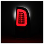 Spyder 5084736 - 08-16 Ford Super Duty F-250 V3 Light Bar LED Tail Lights - Red Clear (ALT-YD-FS07V3-LBLED-RC)