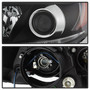 Spyder 5083982 - Toyota Sienna 2011-2014  Projector Headlights - DRL LED - Black PRO-YD-TSEN11-DRL-BK