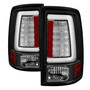 Spyder 5084057 - Dodge Ram 2013-2014 Light Bar LED Tail Lights - Black ALT-YD-DRAM13V2-LED-BK