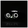 Spyder 5084804 - 99-01 BMW E46 3 Series 4DR Projector Headlights 1PC LED Halo (PRO-YD-BMWE46-4D-HL-AM-BSM)