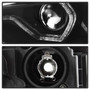 Spyder 5084347 - 12-14 BMW F30 3 Series 4DR Projector Headlights - LED DRL - Black (PRO-YD-BMWF3012-DRL-BK)