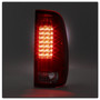 Spyder 5034076 - Xtune Ford F150 Styleside 97-03 Super Duty 99-07 LED Tail Lights Red Smoke ALT-ON-FF15097-LED-RC