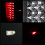 Spyder 5073716 - Xtune Chevy Silverado 07-13 LED Tail Lights Black ALT-JH-CS07-LED-BK