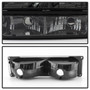 Spyder 5072238 - Xtune Chevy Suburban 94-98 Headlights w/ Corner & Parking Lights 8pcs Smoked HD-JH-CCK88-AM-SM-SET