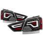 Spyder 9042140 - xTune 14-18 Chevy Impala (Excl 14-16 Limited) LED Tail Lights - Black (ALT-JH-CIM14-LBLED-BK)