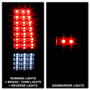 Spyder 9037641 - xTune 03-06 Chevrolet Silverado 1500 LED Tail Lights - Black Smoke (ALT-JH-CSIL03-LED-BSM)
