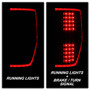 Spyder 9042195 - xTune 09-14 Ford F-150 Light Bar LED Tail Lights - Black Smoke (ALT-JH-FF15009-LBLED-BSM)