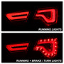 Spyder 9042157 - xTune 14-18 Chevy Impala (Excl 14-16 Limited) LED Tail Lights - Red Clear (ALT-JH-CIM14-LBLED-RC)