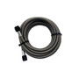 Snow Performance SNO-800-BRD - 5ft Stainless Steel Braided Water Line (4AN Black)