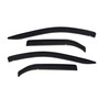 Westin 72-39488 - 2004-2012 Chevrolet Colorado/Canyon Extra Cab Wade Slim Wind Deflector 4pc - Smoke