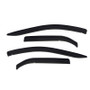 Westin 72-39486 - 2004-2012 Chevrolet/GMC/Isuzu Colorado/Canyon Crew Cab Wade Slim Wind Deflector 4pc - Smoke