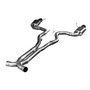 Kooks 11515111 - 3" SS Connection-Back X-Pipe Exhaust w/Black Tips. 2015-2017 Mustang GT 5.0L