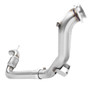 Kooks 11533100 - 3" SS Comp. Only Downpipe. 2015-2023 Mustang EcoBoost. To  Comp Exhaust