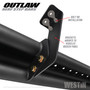 Westin 58-53835 - 14-19 Toyota 4Runner SR5/TRD/TRD Pro (exc Limited & Nightshade) Outlaw Nerf Step Bars