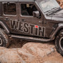 Westin 42-6025 - /Snyper 2018+ Jeep Wrangler JL Unlimited 4DR Triple Tube Rock Rail Steps - Textured Black