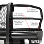 Westin 58-31125 - /HDX Bandit 17-19 Ford F-250 / F-350 Front Bumper - Textured Black