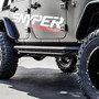 Westin 42-6015 - /Snyper 07-17 Jeep Wrangler Unlimited Triple Tube Rock Rail Steps - Textured Black