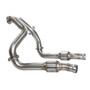 Kooks KE-00005 - 3" Stainless Steel Turbo Down Pipes with Ultra High Performance GREEN cats