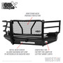 Westin 58-31115 - /HDX Bandit 11-16 Ford F-250 / F-350 Front Bumper - Black