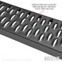 Westin 27-74705 - Grate Steps Running Boards 54 in - Textured Black