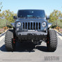 Westin 59-80005 - 07-18 Jeep Wrangler JK WJ2 Stubby Front Bumper - Tex. Blk