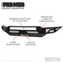 Westin 58-41215 - 19-21 Chevrolet Silverado 1500 Pro-Mod Front Bumper - Tex. Blk