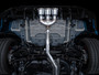 AWE 3020-52287 - 2023 Honda Civic Type R FL5 Track Edition Exhaust w/ Triple Chrome Silver Tips