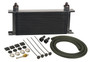 Derale 13402 - 16 Row Series 10000 Stack Plate Transmission Cooler Kit, -6AN