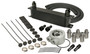 Derale 15602 - 10 Row Series 10000 Stack Plate Universal Engine Oil Cooler Kit Sandwich Adapter