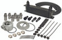 Derale 15605 - 10 Row Series 10000 Stack Plate Universal Engine Oil Cooler Kit Sandwich Adapter