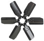Derale 17120 - 20" Standard Rotation Fan Clutch Fan, Black