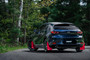 MBRP S44503CF - 2019-2024 Mazda 3 Hatchback FWD/AWD 2.5/2.5T Armor Pro T304 Stainless Steel 2.5 Inch Axle-Back Dual Split Rear with Carbon Fiber Tips Street Profile