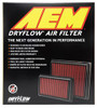 AEM Induction 28-20233 - AEM AEM- SPECIAL ORDER AEM DryFlow Fltr