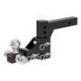 CURT 45799 - Adjustable Tri-Ball Mount (2in Shank 1-7/8in 2in & 2-5/16in Balls)