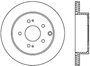 StopTech 126.46072CSL - Sport Slotted Cryo Brake Rotor; Rear Left