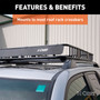 CURT 18117 - 21in x 37in Roof Rack Cargo Carrier Extension