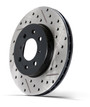 StopTech 227.22012R - Select Sport Drilled and Slotted Brake Rotor; Rear Right