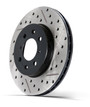 StopTech 227.42113R - Select Sport Drilled and Slotted Brake Rotor; Rear Right