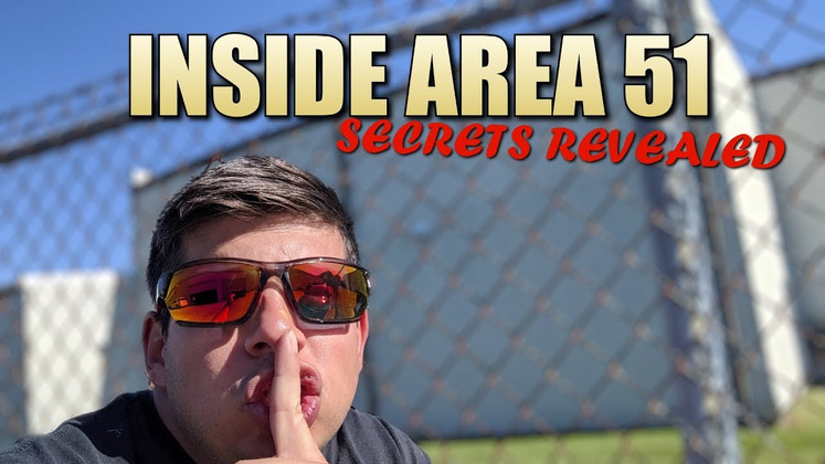 Andrew Sneaks Inside Area 51!