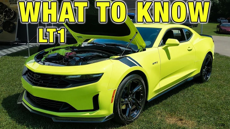 Andrew Checks Out the New Camaro LT1 - Not an SS!