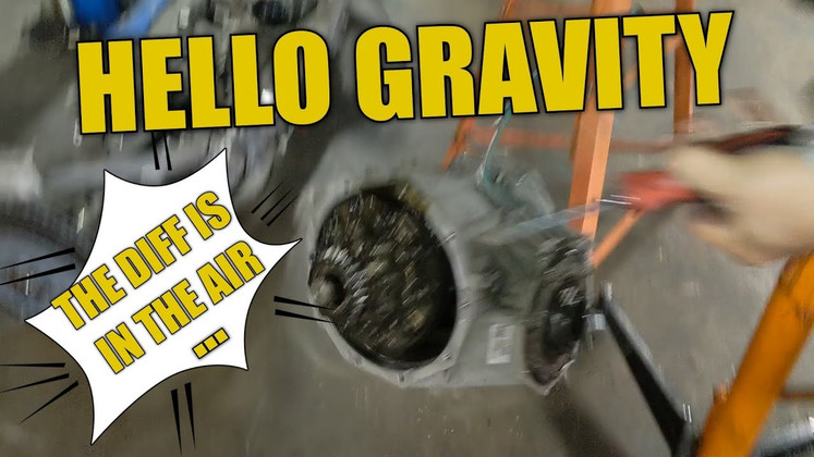 Gravity + Installing New Diff + Corvette = ????????