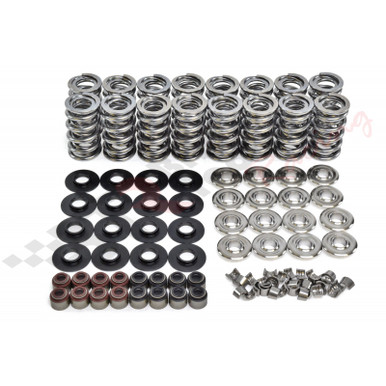 BTR VALVE SPRING KIT .660" LIFT PLATINUM TITANIUM RETAINERS FOR GEN V LT4 BTR VALVE SPRING KIT .660" LIFT PLATINUM TITANIUM RETAINERS FOR GEN V LT4