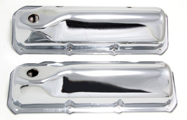 Trans-Dapt Performance 9295 - TRADITIONAL DESIGN VALVE COVERS; STOCK; FORD  351C