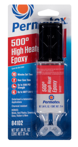 Permatex 84102 - 500 Degree High Heat Epoxy 25ml - CSPRacing