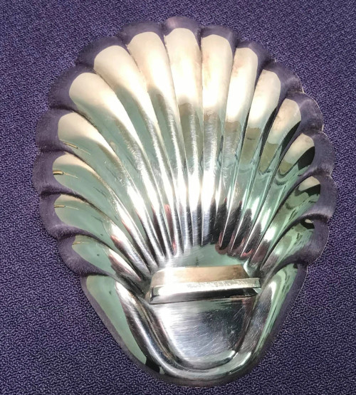 ERCUIS SHELL Silverplate bowl