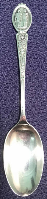 NRA British National Rifle Association Sterling Silver spoon