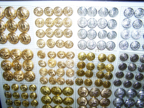 50 uniform buttons