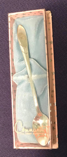 Baby Spoon with Lady Hamilton Pattern